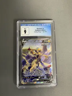 Pokemon Zeraora V Alt Art 166/198 Chilling Reign CGC 9 MINT - Image 1