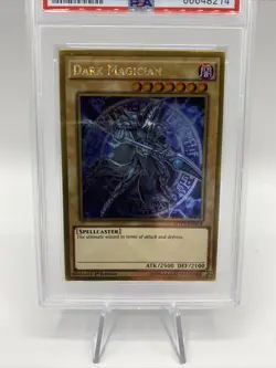 DARK MAGICIAN 2017 Yugioh DSOD Movie Pack Gold Edition MVP1-ENG54 PSA 7 NM 1ST - Image 2
