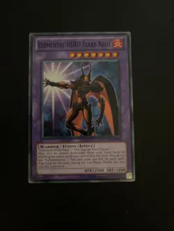 YuGiOh! Elemental HERO Flare Neos LCGX-EN058 Common NM - Image 1