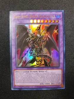 Yugioh Red-Eyes Dark Dragoon RA02-EN021 Ultra Rare 1st Ed NM - Image 1