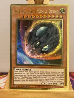 Nibiru, das Urwesen MAGO-EN019 Premium Gold Rare Englisch NM YUGIOH - Image 1