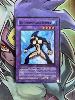 TAEV-EN040 Neo-Spacian Marine Dragon Common Unlimited Edition NM Yugioh Card - Image 1