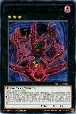 Number C43: High Manipulator of Chaos MP15-EN026 1st ED Yu-Gi-Oh! - Image 1