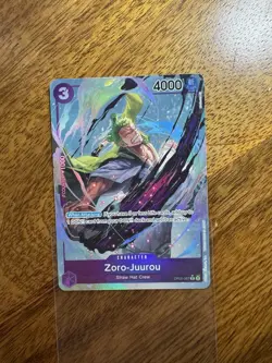 One Piece TCG Zoro-Juurou AA OP06-067 Wings of Captain NM - Image 1