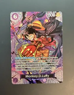 Monkey.D.Luffy ST26-005 SP One Piece OP-15 Adventure on Kami's Island English - Image 1