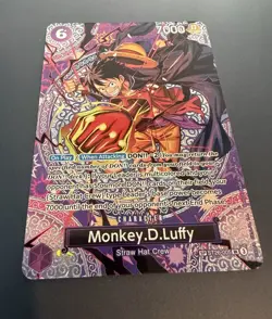 Monkey.D.Luffy ST26-005 SP One Piece OP-15 Adventure on Kami's Island English - Image 2