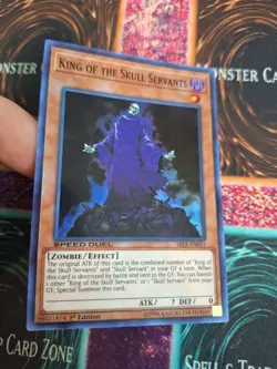 Yugioh King of the Skull Servants SBLS-EN031 Super Rare 1st Edition Near Mint - Image 2