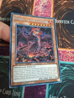 Yugioh Dogoran, the Mad Flame Kaiju SGX2-ENC08 Secret Rare 1st Edition Near Mint - Image 2