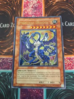Yugioh Montage Dragon TDGS-EN014 Ultra Rare Unlimited Near Mint - Image 1