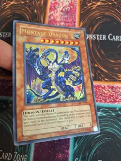 Yugioh Montage Dragon TDGS-EN014 Ultra Rare Unlimited Near Mint - Image 2