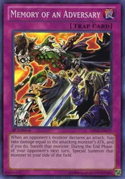 ABYR-EN075 Memory Of An Adversary Super Rare Mixed Editions Near Mint YuGiOh TCG - Image 1