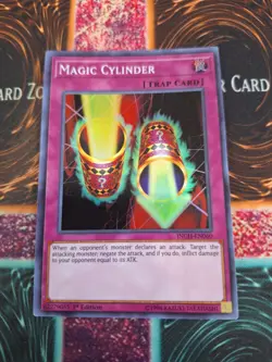 Yugioh Magic Cylinder INCH-EN060 Super Rare 1st Edition Near Mint - Image 1