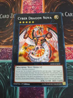 Yugioh Cyber Dragon Nova LEDD-ENB30 Common 1st Edition Near Mint - Image 1