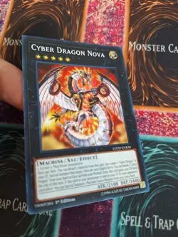 Yugioh Cyber Dragon Nova LEDD-ENB30 Common 1st Edition Near Mint - Image 2