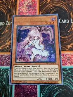 Yugioh Ghost Reaper & Winter Cherries DUPO-EN076 Ultra Rare 1st Edition NM - Image 1