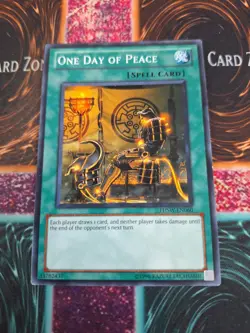 Yugioh One Day of Peace PHSW-EN060 Common Unlimited Near Mint - Image 1