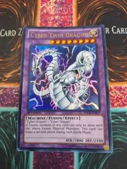 Yugioh Cyber Twin Dragon SDCR-EN037 Ultra Rare 1st Edition Near Mint - Image 1