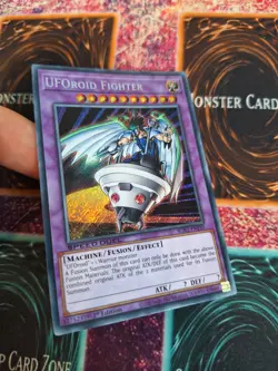 Yugioh UFOroid Fighter SGX2-ENE10 Secret Rare 1st Edition Near Mint - Image 2