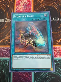 Yugioh Monster Gate MYFI-EN053 Super Rare 1st Edition Near Mint - Image 1