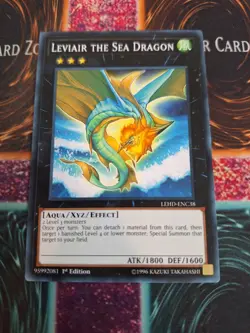 Yugioh Leviair the Sea Dragon LEHD-ENC38 Common 1st Edition Near Mint - Image 1