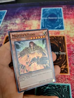 Yugioh Majesty's Fiend CT12-EN004 Super Rare Limited Lightly Played - Image 3