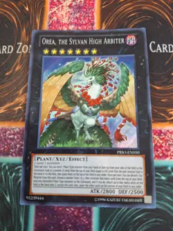 Yugioh Orea, the Sylvan High Arbiter PRIO-EN050 Secret Rare Unlimited Near Mint - Image 1
