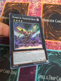 Yugioh Number 66: Master Key Beetle JOTL-EN054 Super Rare Unlimited Near Mint - Image 2