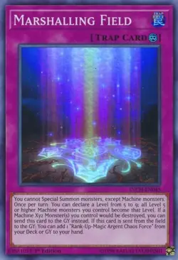 INCH-EN045 MARSHALLING FIELD SUPER RARE 1ST EDITION NEAR MINT YuGiOh TCG - Image 1