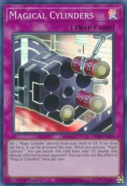 MP22-EN226 Magical Cylinders Super Rare 1st Edition Near Mint YuGiOh TCG - Image 1