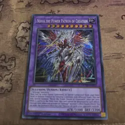 YUGIOH NERVA THE POWER PATRON OF CREATION SECRET RARE NM DUAD-EN033 - Image 1