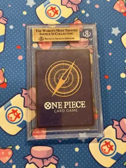 One Piece Shanks OP09-004 Manga Alt Art Emperors in the New World EN BGS 9.5 - Image 2
