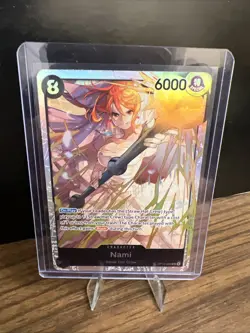 Wedding Nami SR OP15-086 Adventure on Kami's Island ART ENGLISH *IN HAND - Image 1