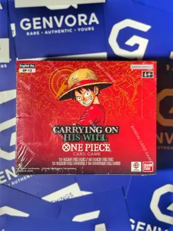 One Piece TCG OP13 Carrying On His Will English Booster Box New Sealed - Image 1