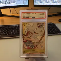 One Piece Zeus (Alternate Art) OP11-106 PSA 10 English - Image 1