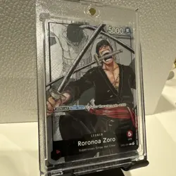 OP01-001 Roronoa Zoro 25th Anniversary Promo Alternate Art One Piece TCG English - Image 1