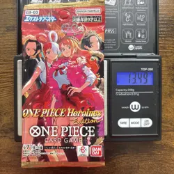 Heavy 13.49g One Piece Sealed Heroines Edition EB-03 Japanese Booster Pack - Image 1