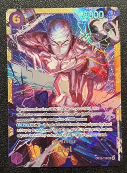 One Piece OP15-118 Enel SEC Secret Rare Adventure on Kami's Island - NM English - Image 1