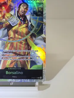 🔥 Borsalino One Piece English PRB01 The Best OP02-114 SR *CLEAN - Image 4