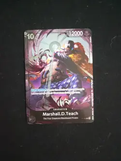 One Piece TCG Marshall D. Teach P-100 – Event Pack Vol.8 – NM - Image 1