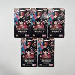 One Piece Op-09 Emperors In The New World Sleeved Booster Pack English Lot Of 5 - Image 1
