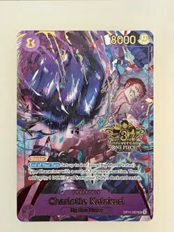 Charlotte Katakuri (3rd Anniversary Set) - One Piece JP In English (OP11-067) SR - Image 1