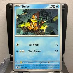 Buizel - 057/182 - Pokemon Destined Rivals 2025 - Common Card NM - Image 1