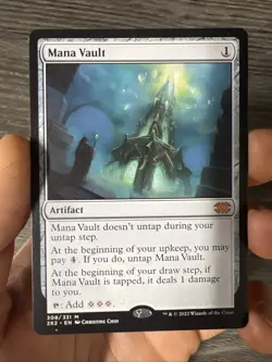 Mana Vault MTG Double Masters 2022 Regular Card, Near Mint Condition - Image 1