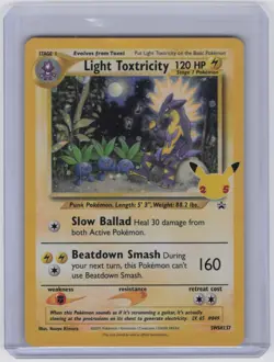 Light Toxtricity Promo SWSH: Sword & Shield Promo Cards SWSH137 NM - Image 1