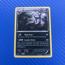 Pokemon 2016 Umbreon XY96 Black Star Promo Holo Card🔥 - Image 1