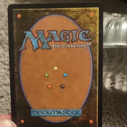 Magic: The Gathering Vampiric Tutor Japanese Black Instant Card Silver Scroll - Image 3