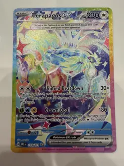 Terapagos ex 169/131 Hyper Rare Gold Paradox Rift Pokemon Card NM Full Art - Image 1