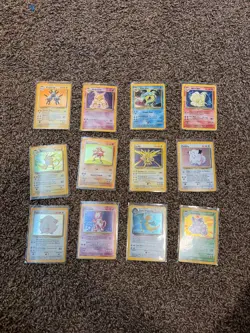 Vintage Pokemon Card Lot WOTC Holo 1999 lp or better - Image 1