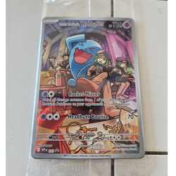 Pokemon Team Rocket's Wobbuffet Promo Card Scarlet & Violet 203 Basic Psychic - Image 1