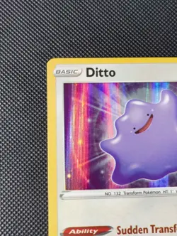 Pokemon Card Ditto 053/078 Pokemon Go Holo Rare NM - Image 2